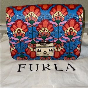 NWOT Furla Metropolis Mini Crossbody Bag